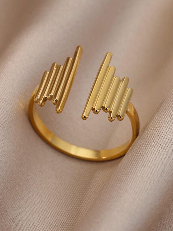 Geometric Cuff Ring - Image 3