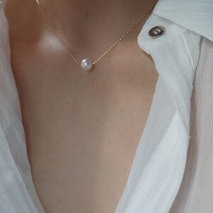 Faux Pearl Necklace