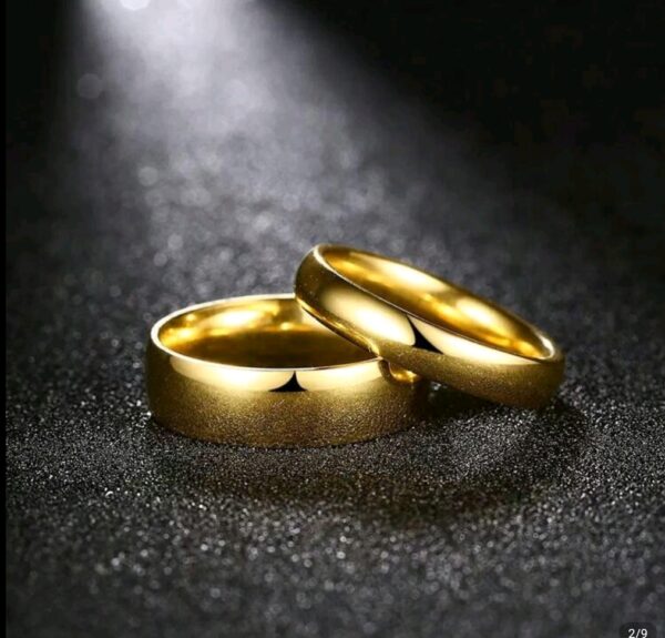 Minimalist Chunky Plain Ring
