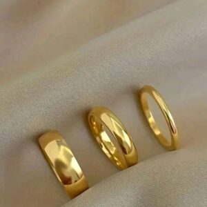 3 Pcs Stackable Rings