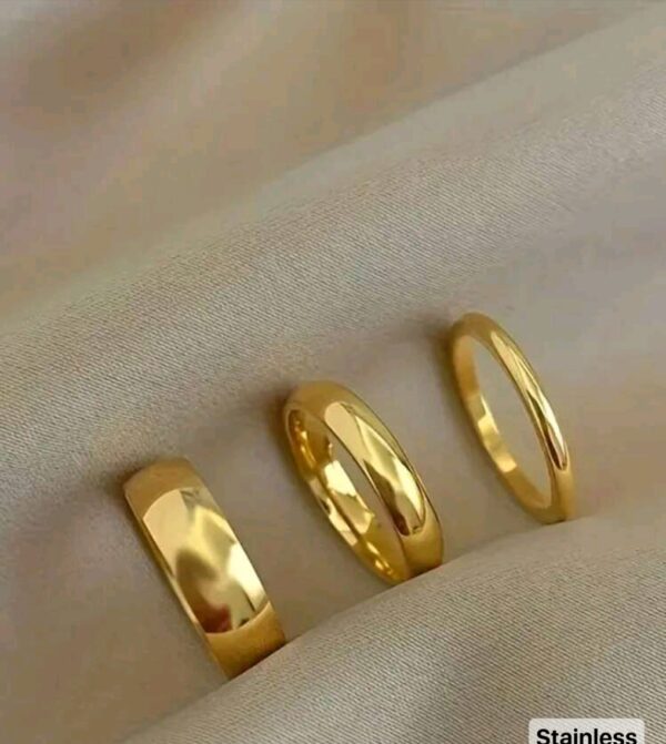 3 Pcs Stackable Rings