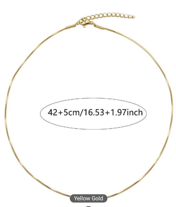 Minimalist Snake Necklace - Image 4