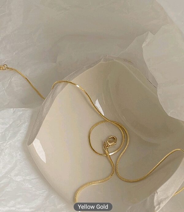 Minimalist Snake Necklace - Image 3