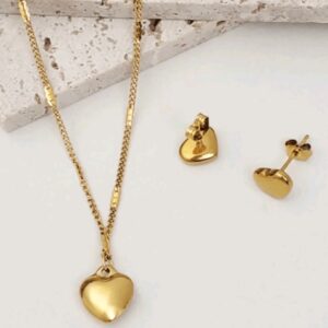 3Pcs Necklace & Earring Set