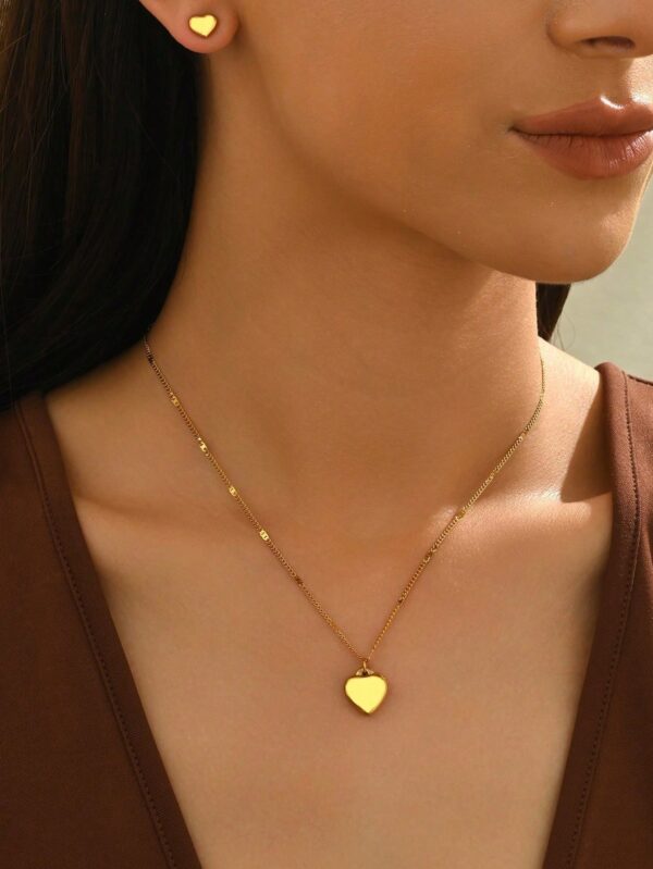 3Pcs Necklace & Earring Set - Image 3